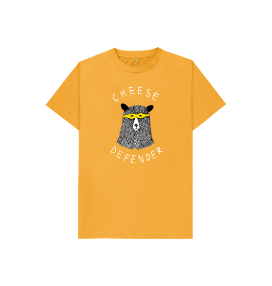 Mustard 'Cheese Defender' Kids T-shirt