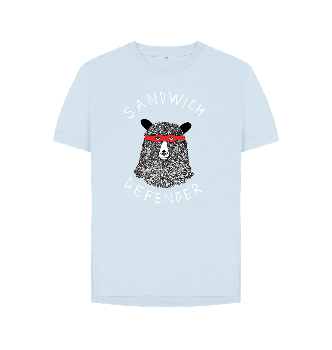 Sky Blue 'Sandwich Defender!' Women's T-shirt