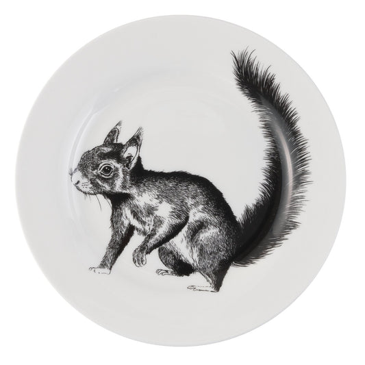 British Wildlife Collection - Squirrel side plate