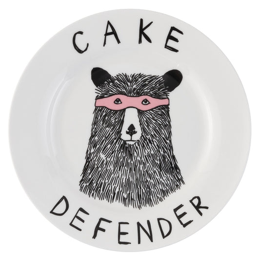 'Cake Defender' Side Plate