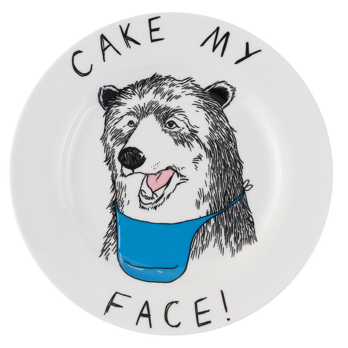 'Cake my Face' Side Plate