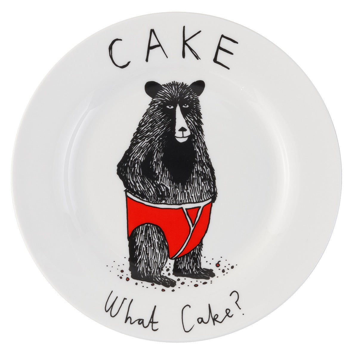'Cake What Cake?' Side Plate