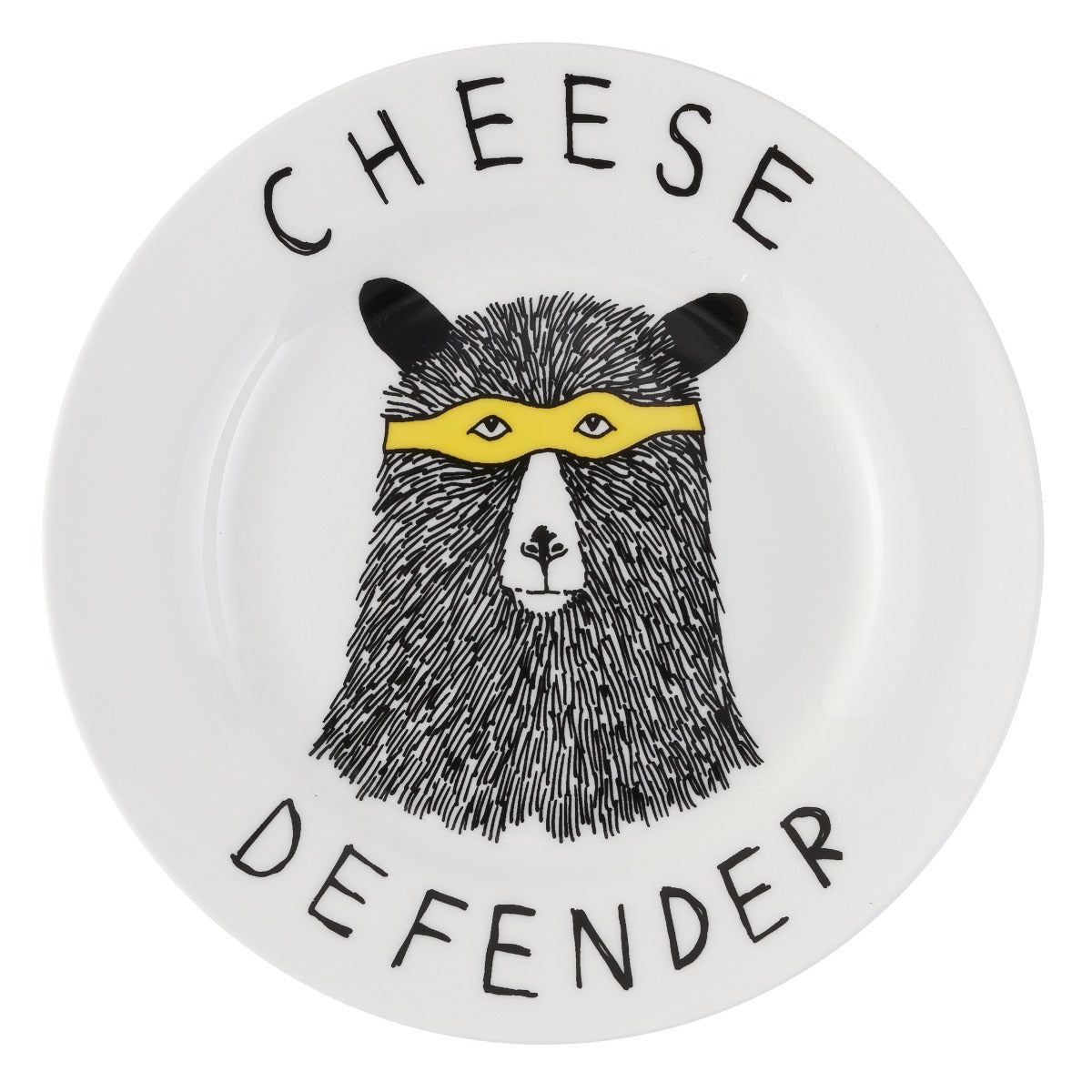 'Cheese Defender' Side Plate