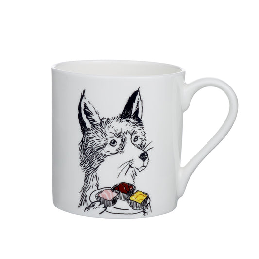 F - Alphabet of Snacking Animals Mug