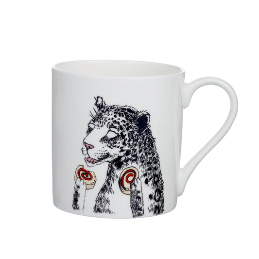 J - Alphabet of Snacking Animals Mug