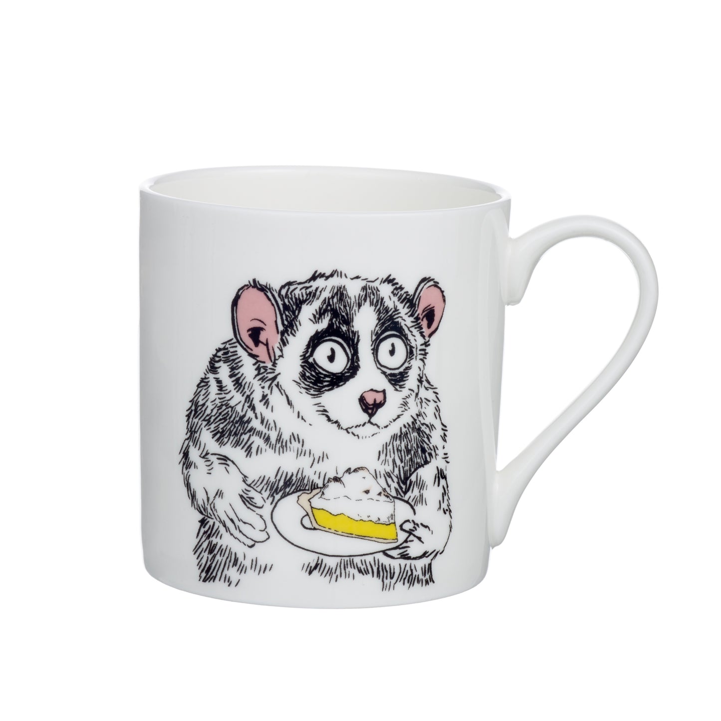 L - Alphabet of Snacking Animals Mug