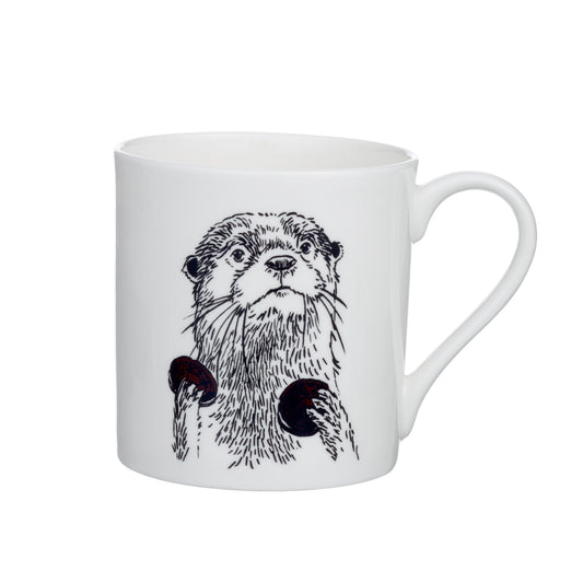 O - Alphabet of Snacking Animals Mug