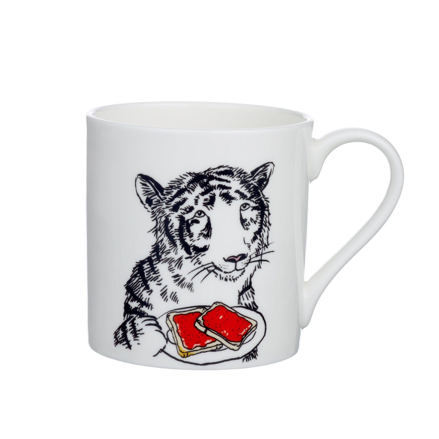 T - Alphabet of Snacking Animals Mug