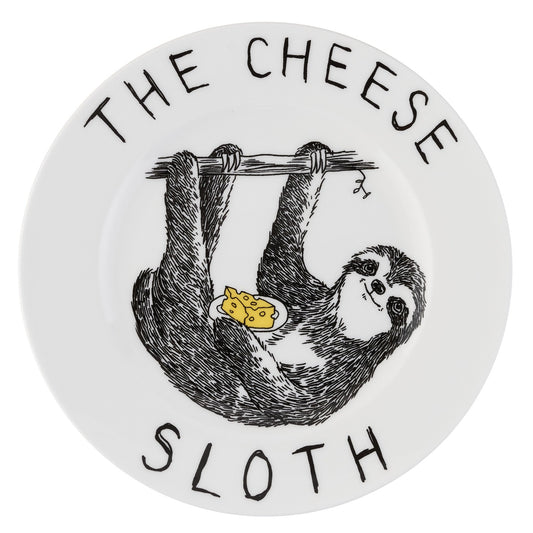 'The Cheese Sloth' Side Plate