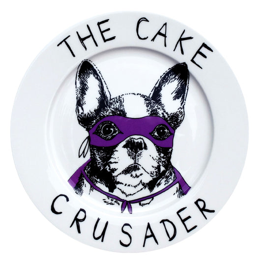 'Cake Crusader' Side Plate