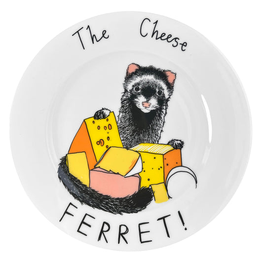 'The Cheese Ferret!' Side Plate