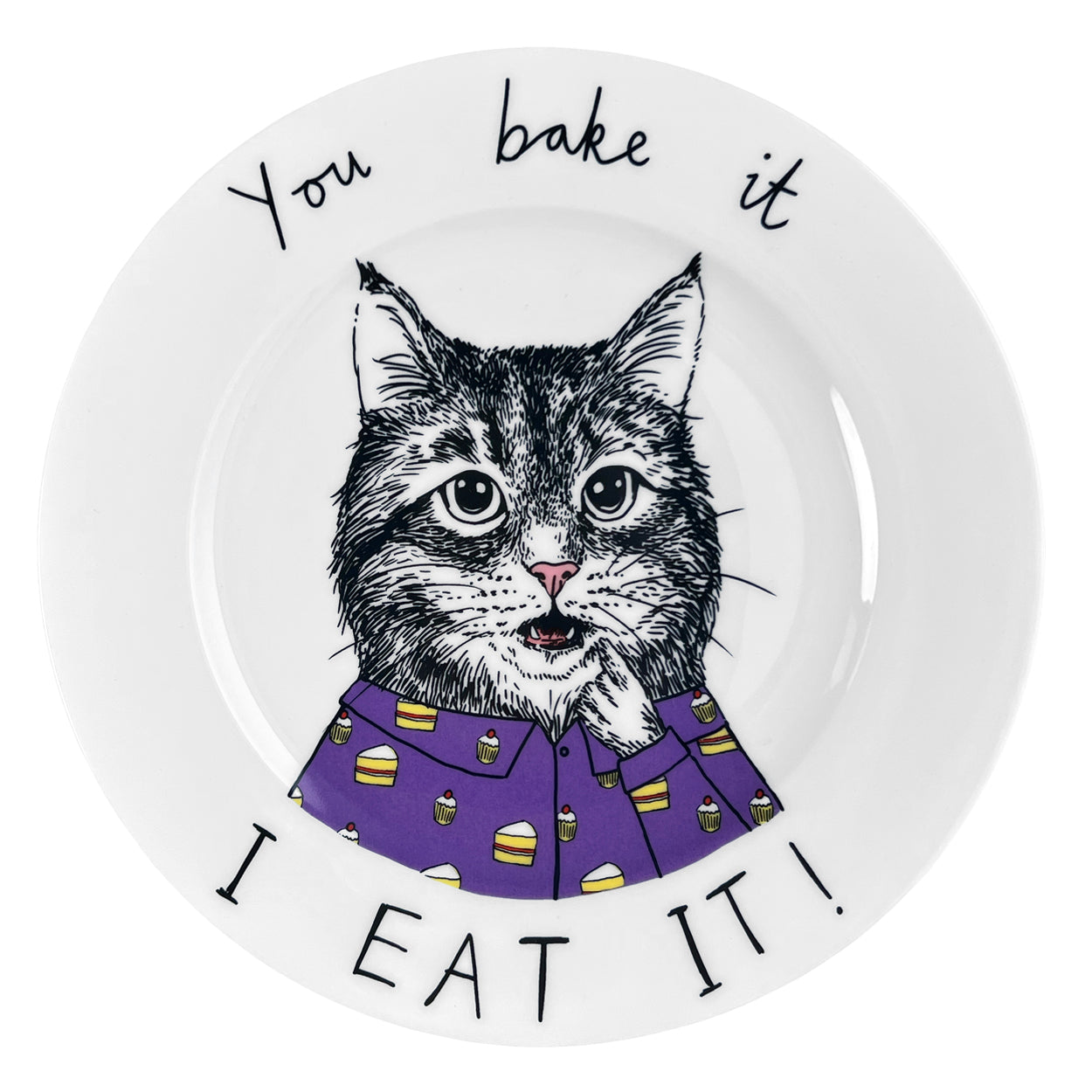 'You Bake It, I Eat It!' Side Plate